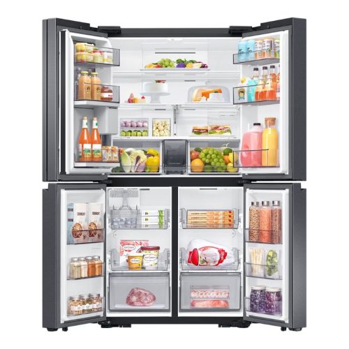 hinh anh tu lanh 4 canh multi door inverter 648 lit samsung rf59c766fb1 sv