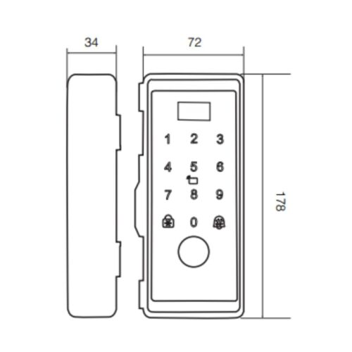 kich thuoc khoa thong minh faster fsm01